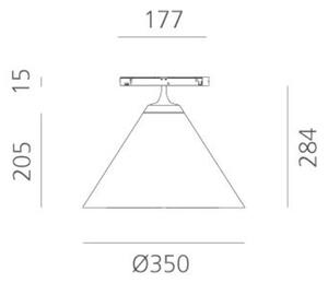 Artemide Look at Me Cone Track 35 1455010A