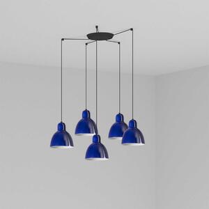 Faro Venice E27 závěsné keramické svítidlo Modrá160mm5