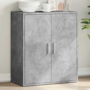 Komoda Betongrau o rozměrech 79x38x80 cm, vyrobená z dřevotřískové desky, s nosností 70 kg. Moderní komoda do obývacího pokoje s velkým úložným prostorem a úsporným designem, vhodná do kuchyně, chodby a ložnice
