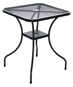Kovový zahradní jídelní stůl 60x60 cm – Rojaplast 2