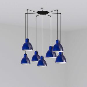 Faro Venice E27 závěsné keramické svítidlo Modrá200mm7