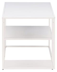 Konferenční stolek Staal, bílý, 50x120