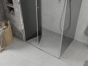 Mexen Lima sprchový kout 90x80cm, 6mm sklo, chromový profil-šedé sklo, 856-090-080-01-40