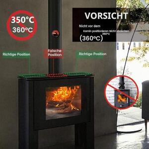 Ventilátor do kamna s 8 lopatkami, pro kamna a pece. Sada příslušenství do kamna, bez elektrického napájení. Ventilátor poháněný teplem, vhodný pro velké prostory, kamna na dřevo a další. Ekologický provoz bez elektřiny