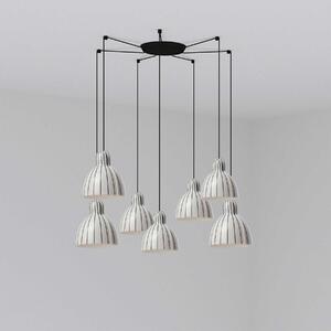 Faro Venice E27 závěsné keramické svítidlo Pruhovaná200mm7