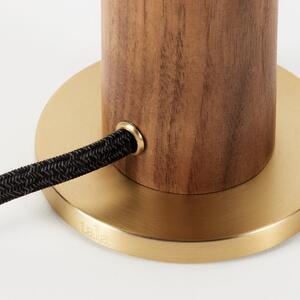 Hnědá stmívatelná stolní lampa (výška 26 cm) Knuckle – tala