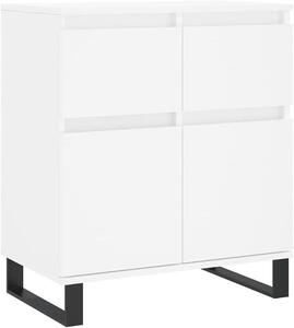 Komoda bílá, rozměry 60x35x70 cm, materiál: dřevotříska, nohy z kovu. Moderní design s velkým úložným prostorem. Robustní a odolná. Vhodná do kuchyně, chodby, obývacího pokoje, ložnice, balkonu