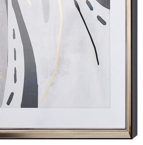 Obrázek v rámečku, 60 x 80 cm šedý HIDMO