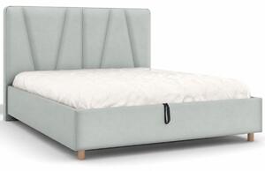 Čalouněná postel Ventura Frame Standard, Plastic, Royal Suede Safira, 180x200 cm