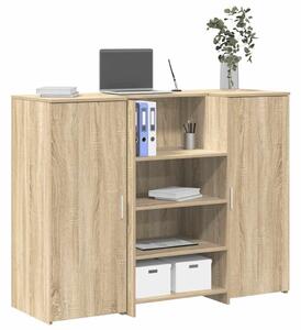Recepční stůl dub sonoma 135x50x103,5 cm kompozitní dřevo 3324189