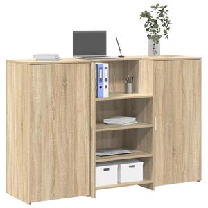 Recepční stůl dub sonoma 155x50x103,5 cm kompozitní dřevo 3324198