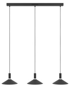 Eglo 902184 - LED RGBW Stm. lustr na lanku CONOMAVILLA-Z 3xLED/7,5W/230V černá