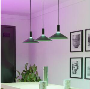 Eglo 902184 - LED RGBW Stm. lustr na lanku CONOMAVILLA-Z 3xLED/7,5W/230V černá