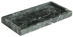 Kave Home Zelený mramorový tác Serela 35 x 18 cm