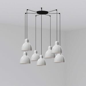 Faro Venice E27 závěsné keramické svítidlo Bílá200mm7