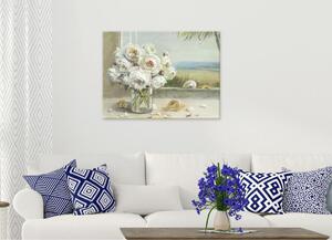OBRAZ NA PLÁTNĚ, zátiší, květiny, 60/80 cm Euroart - Obrazy na plátně