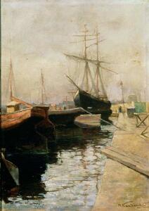 Obrazová reprodukce The Port of Odessa, 1900, Wassily Kandinsky