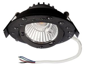 IMPR 565452 Deko-Light vestavné bodové svítidlo Dione IP44, 7W, RGB+3000 K, černá - DEKOLIGHT