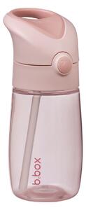 Láhev na pití s brčkem Junior, 380ml, b.box, blush crush