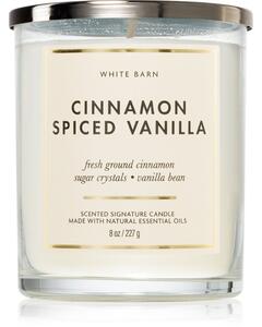 Bath & Body Works Cinnamon Spiced Vanilla vonná svíčka 227 g
