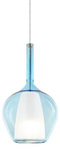 Ideal lux Kalique E27 závěsné svítidlo Ø180mmSP1Modrá