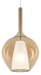 Ideal lux Kalique E27 závěsné svítidlo Ø280mmSP1Jantarová