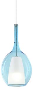 Ideal lux Kalique E27 závěsné svítidlo Ø180mmSP2Modrá