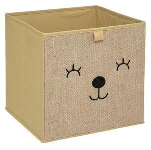 Úložný box Animal, 29x29x29 cm, hnědá BS