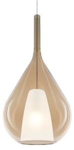 Ideal lux Kalique E27 závěsné svítidlo Ø280mmSP3Jantarová