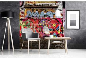 Vliesové fototapety, rozměr 225 cm x 250 cm, graffiti ulice, DIMEX MS-3-0321