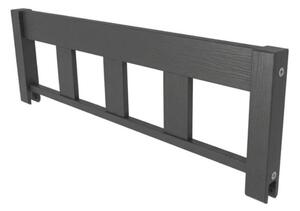 Bezpečnostní zábrana PLOT - Tmavě šedá, Zvolte variantu: 97 cm (pro postele o délce 160 cm)