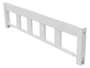 Bezpečnostní zábrana PLOT - Bílá, Zvolte variantu: 127 cm (pro postele o délce 180-200 cm)