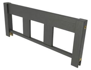 Bezpečnostní zábrana PLOT - Tmavě šedá, Zvolte variantu: 75 cm (pro patrové postele)