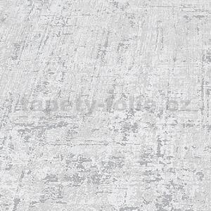 Vliesové tapety na zeď HIT 10328-10, rozměr 10,05 m x 0,53 m, moderní stěrka šedá se stříbrnými odlesky, Erismann