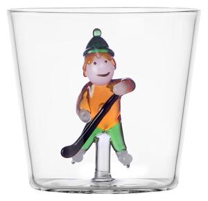 Ichendorf Milano designové sklenice na vodu Snow Games Tumbler Kid And Ice Hockey