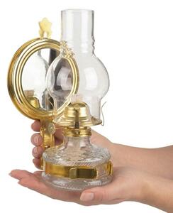 Brilagi - Petrolejová lampa se zrcadlem MERLIN lesklá zlatá