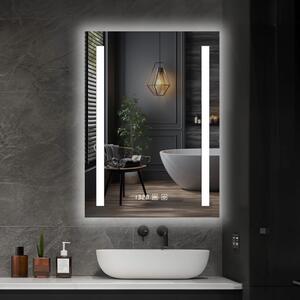 92025 IREDA Koupelnové zrcadlo s LED osvětlením, 80 x 60 cm