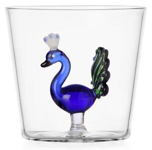 Ichendorf Milano designové sklenice na vodu Animal Farm Tumbler Blue Peacock