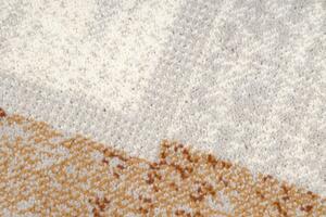 Makro Abra Kusový koberec vlněný ANGEL 6232 / 52822 Geometrický béžový zlatý Rozměr: 240x340 cm