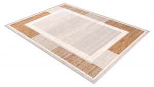 Makro Abra Kusový koberec vlněný ANGEL 6232 / 52822 Geometrický béžový zlatý Rozměr: 240x340 cm
