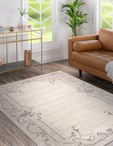Makro Abra Kusový koberec vlněný ANGEL 6623 / 52022 Klasický Ornament béžový Rozměr: 80x150 cm