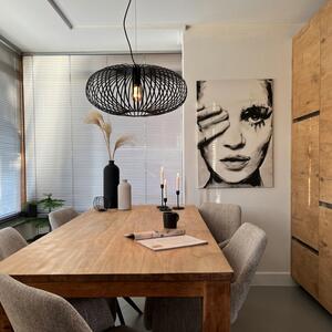 Závěsné designové svítidlo nad stůl Mayor Nero 50 (LMD)