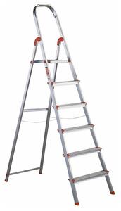 Hliníkové schůdky Unica - 6 stupňů, hliník
