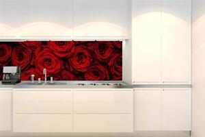 Samolepící tapety za kuchyňskou linku, rozměr 180 cm x 60 cm, květy růží, DIMEX KI-180-132