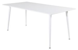 Jídelní stůl Polar, bílý, 90x180