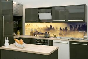 Samolepící tapety za kuchyňskou linku, rozměr 180 cm x 60 cm, svítání v mlze, DIMEX KI-180-142