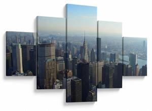 Obraz - Manhatten ve dne (125x70 cm)