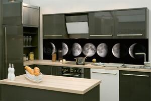 Samolepící tapety za kuchyňskou linku, rozměr 180 cm x 60 cm, fáze Měsíce, DIMEX KI-180-146