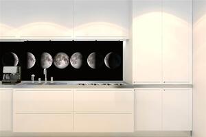 Samolepící tapety za kuchyňskou linku, rozměr 260 cm x 60 cm, fáze Měsíce, DIMEX KI-260-146