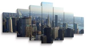 Obraz - Manhatten ve dne (210x100 cm)